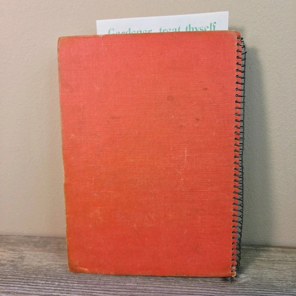 Vintage 1936 Watkins Cook Book Spiral Bound Retro Recipes JR Watkins Co Winona